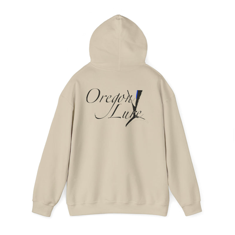 Load image into Gallery viewer, Unisex Heavy Blend™ Hooded Sweatshirt | Oregon Lure Tuna Logo