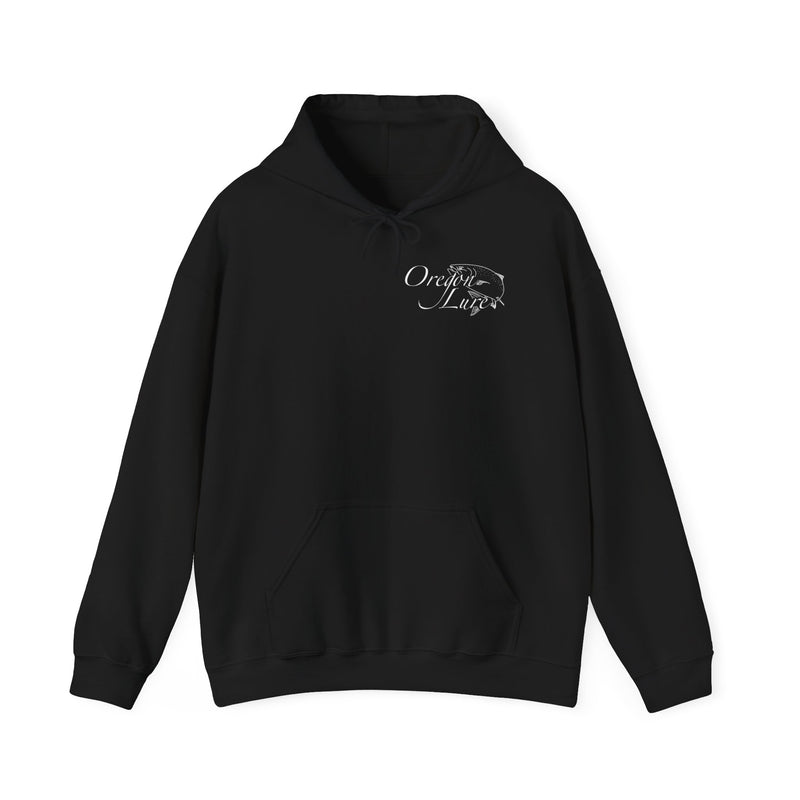 Load image into Gallery viewer, Unisex Heavy Blend™ Hooded Sweatshirt | Oregon Lure Tuna Logo