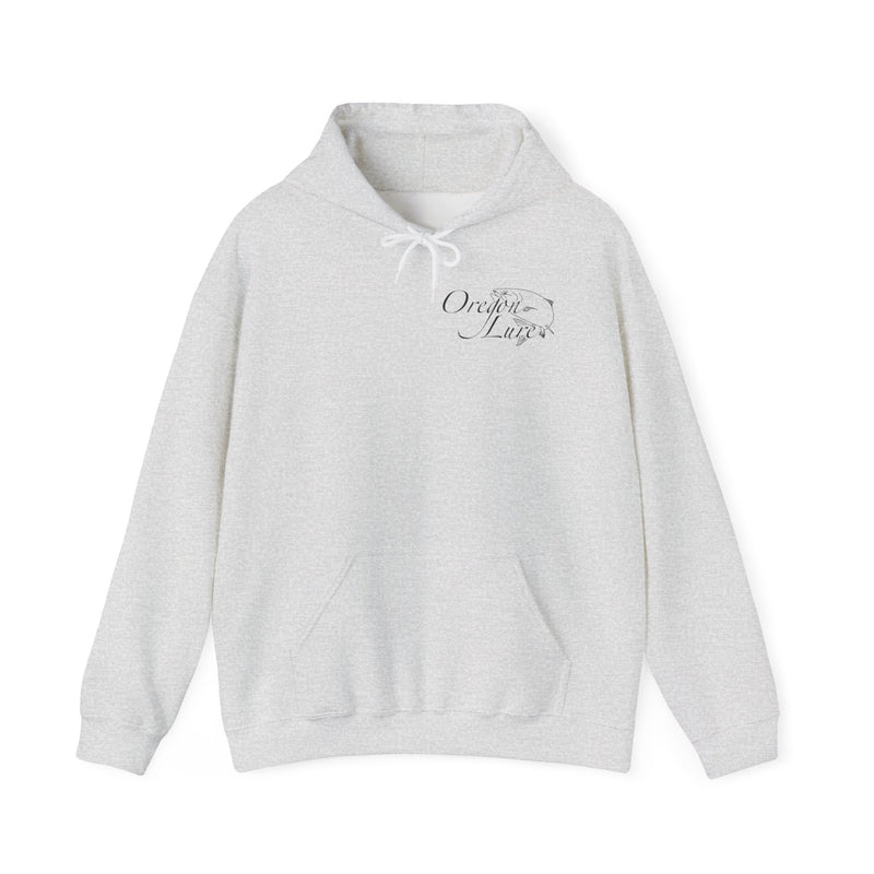 Load image into Gallery viewer, Unisex Heavy Blend™ Hooded Sweatshirt | Oregon Lure Tuna Logo