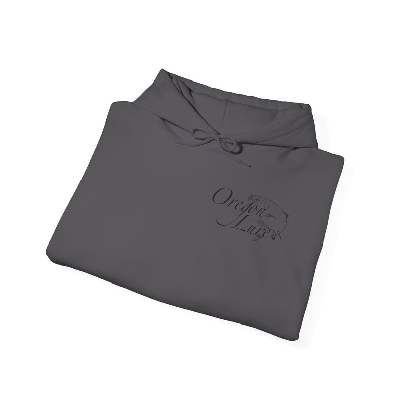 Load image into Gallery viewer, Unisex Heavy Blend™ Hooded Sweatshirt | Oregon Lure Tuna Logo