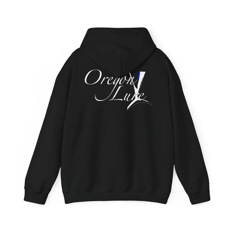 Load image into Gallery viewer, Unisex Heavy Blend™ Hooded Sweatshirt | Oregon Lure Tuna Logo
