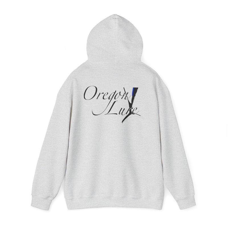 Load image into Gallery viewer, Unisex Heavy Blend™ Hooded Sweatshirt | Oregon Lure Tuna Logo