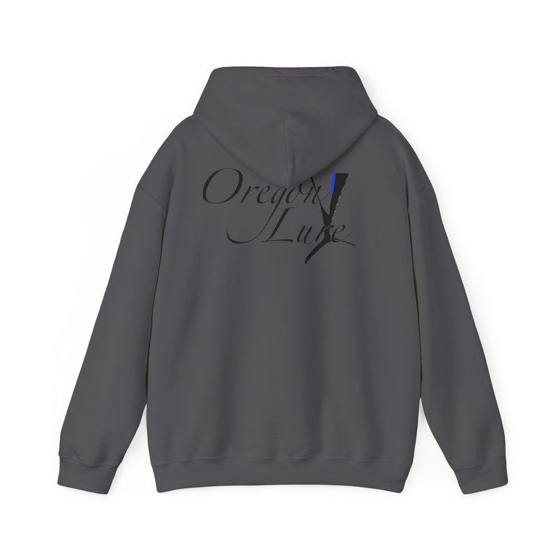 Load image into Gallery viewer, Unisex Heavy Blend™ Hooded Sweatshirt | Oregon Lure Tuna Logo