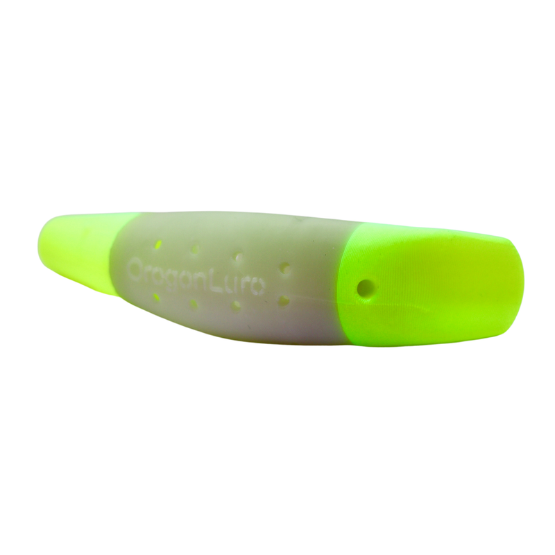 Load image into Gallery viewer, Fishsickle Wiggling Scent Chamber River Salmon Lure