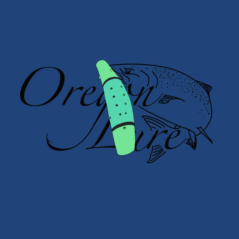 Load image into Gallery viewer, Fishsickle Wiggling Scent Chamber River Salmon Lure