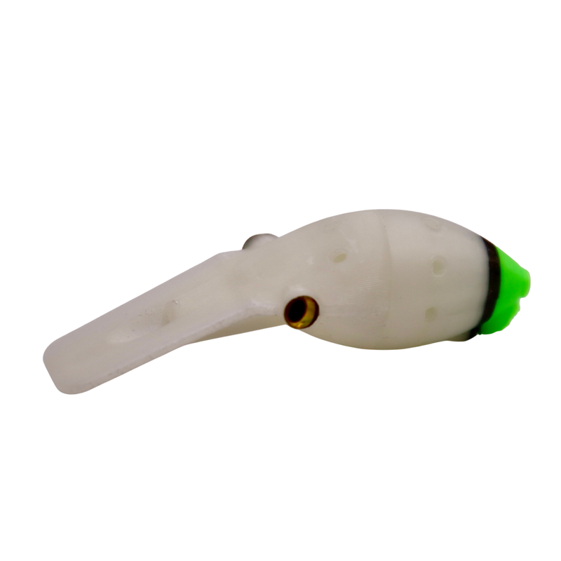 Load image into Gallery viewer, Vittle Vault Wobbler | 3.75” Salmon, Trout, Steelhead Fishing Lure | UV Glow, Internal Scent Chamber, Interchangeable Tail & Head, Big-Lip Plug