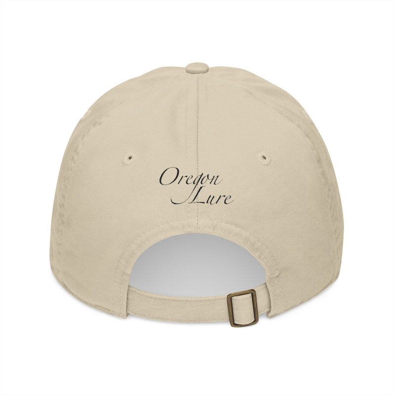 Load image into Gallery viewer, Embroidered Crab Logo Baseball Cap — "RapuTrap" Organic Cotton
