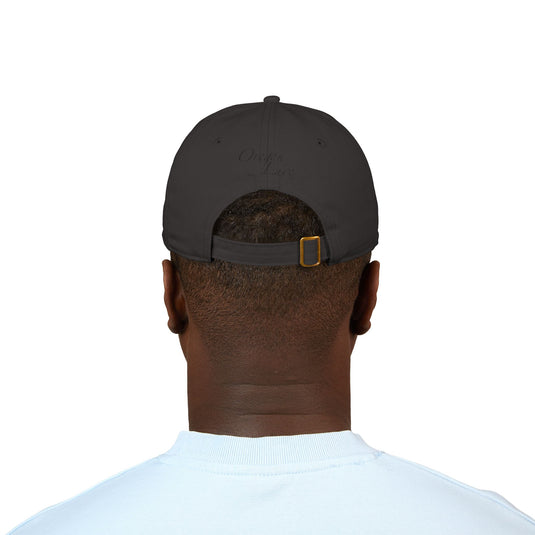 Embroidered Crab Logo Baseball Cap — "RapuTrap" Organic Cotton
