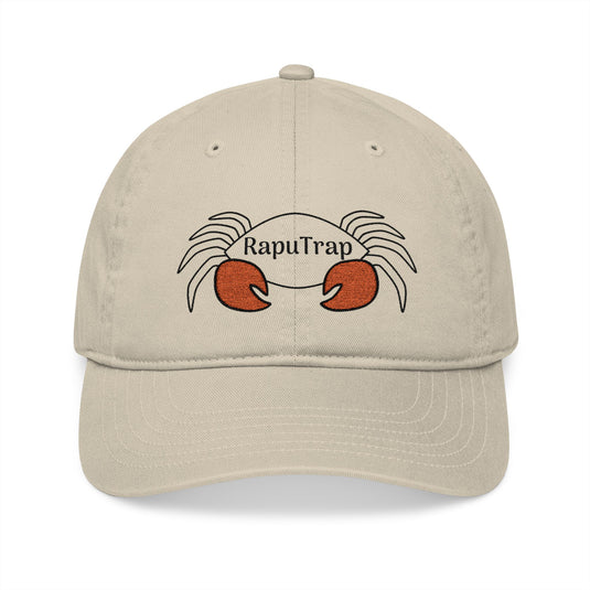 Embroidered Crab Logo Baseball Cap — 