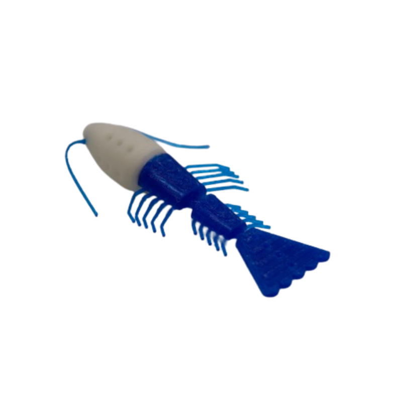 Load image into Gallery viewer, Vittle Vault - Shrimp | Salmon and Rock Fish Scent Chamber Fishing Lure

