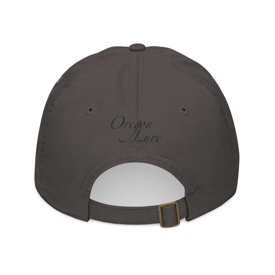 Embroidered Crab Logo Baseball Cap — "RapuTrap" Organic Cotton
