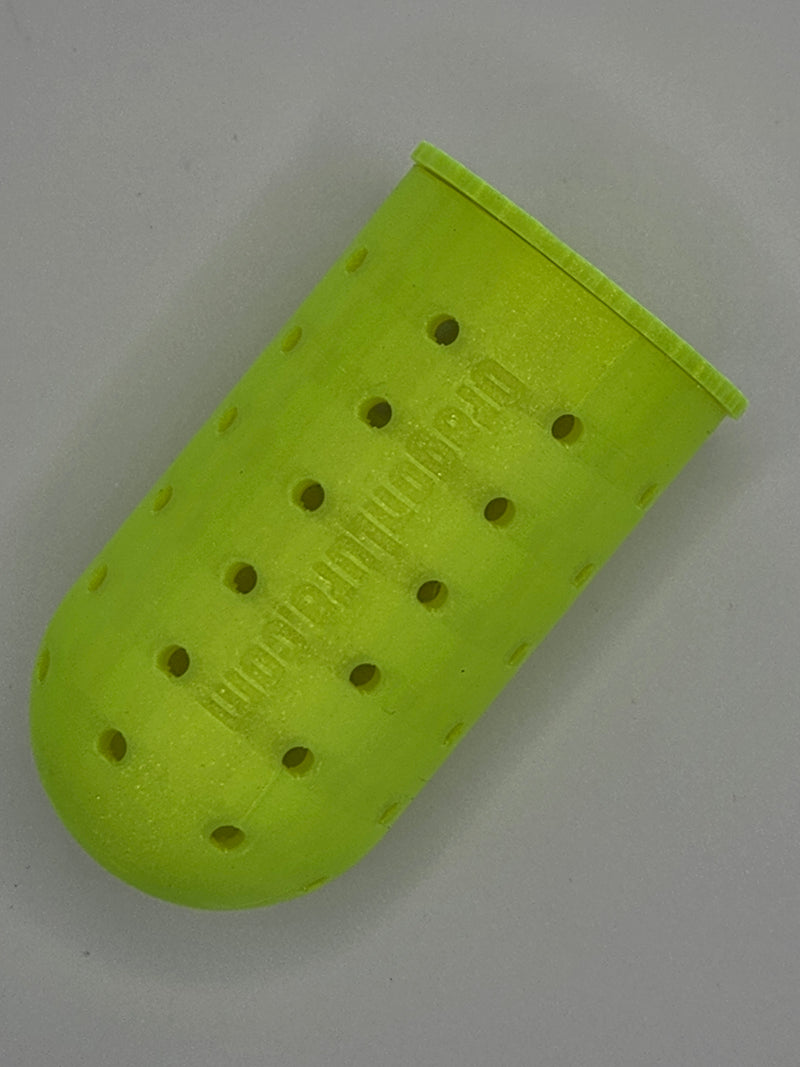 Load image into Gallery viewer, Deep Sea Fishing Lure for halibut and Lingcod in glow in UV Yellow
