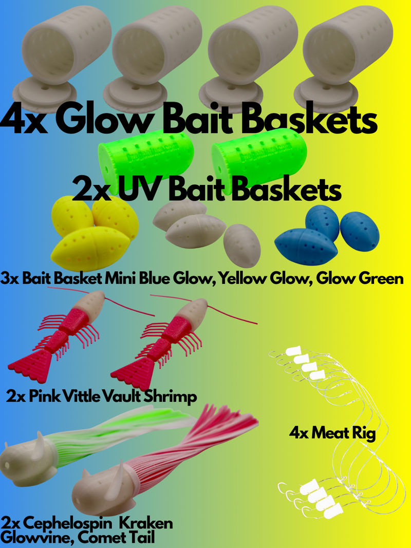 Load image into Gallery viewer, Holiday Deep Sea Fishing Bundle – Best Saltwater Lures for Bottom Fishing &amp; Halibut
