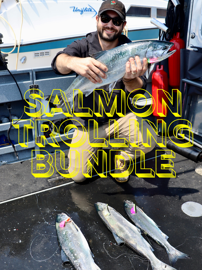 Load image into Gallery viewer, Holiday Salmon Trolling Bundle – Chinook &amp; Coho Fishing Lures for Ocean Fishing
