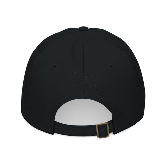 Embroidered Crab Logo Baseball Cap — "RapuTrap" Organic Cotton