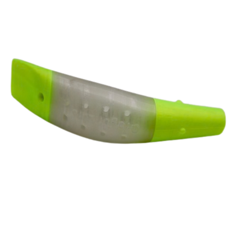 Load image into Gallery viewer, Fishsickle Wiggling Scent Chamber River Salmon Lure
