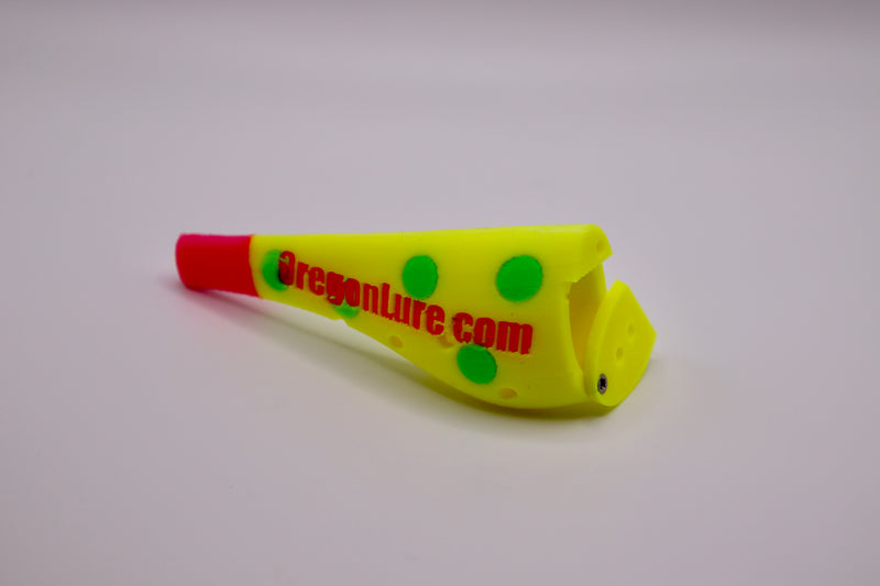 Load image into Gallery viewer, Vittle Vault – Max | Salmon Fishing Lure | Plug Cut Trolling Lure with Bait Cavity

