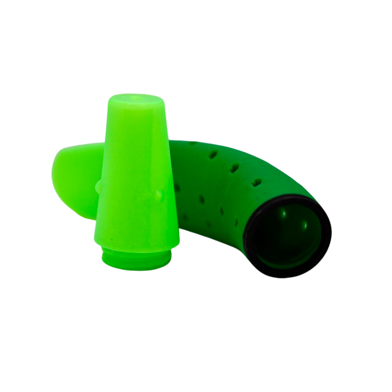 Load image into Gallery viewer, Fishsickle Wiggling Scent Chamber River Salmon Lure

