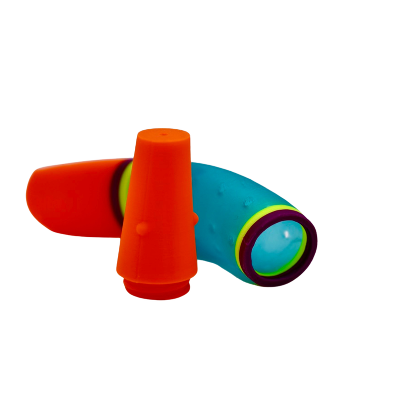 Load image into Gallery viewer, Fishsickle Wiggling Scent Chamber River Salmon Lure
