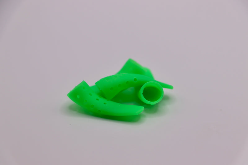 Load image into Gallery viewer, Fresh water lure bodies in neon green - used as bass lure, trout lure, and walleye fishing tackle
