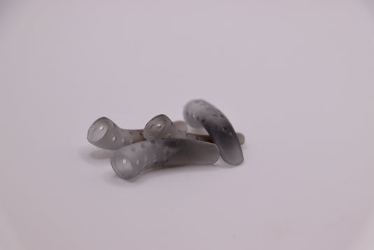 Fresh water lure bodies in silver - used as bass lure, trout lure, and walleye fishing tackle