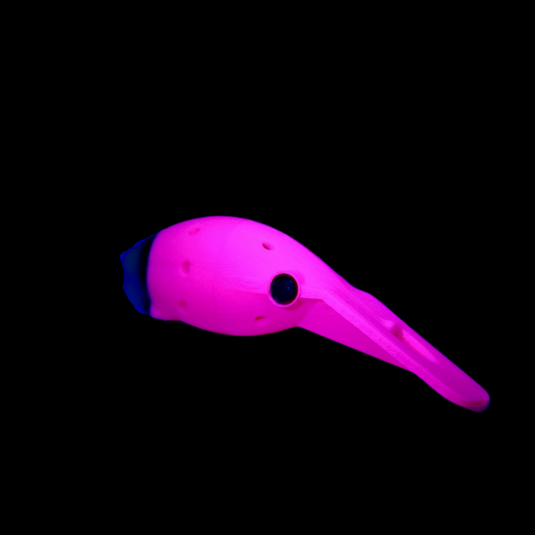 Vittle Vault Wobbler | 3.75” Salmon, Trout, Steelhead Fishing Lure | UV Glow, Internal Scent Chamber, Interchangeable Tail & Head, Big-Lip Plug