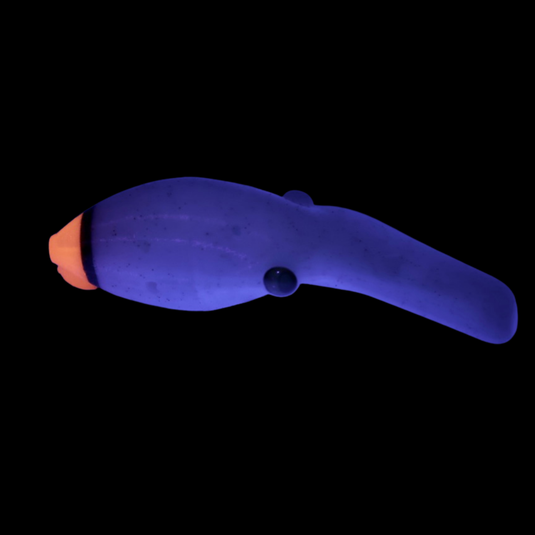 Vittle Vault Wobbler | 3.75” Salmon, Trout, Steelhead Fishing Lure | UV Glow, Internal Scent Chamber, Interchangeable Tail & Head, Big-Lip Plug